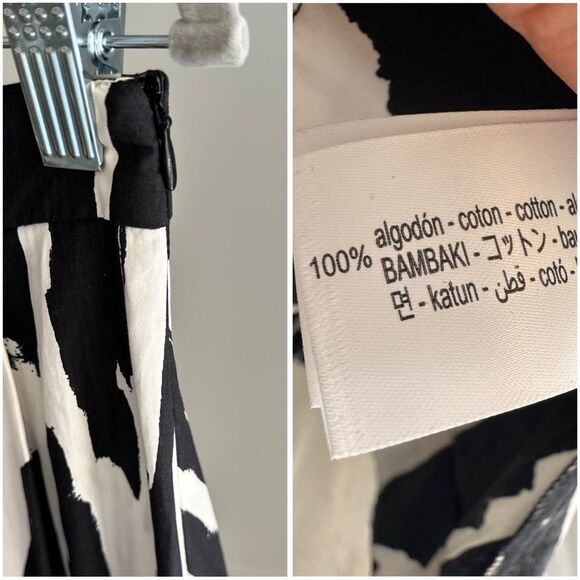 ZARA PRINTED MIDI SKIRT ZW COLLECTION - Picture 2 of 11